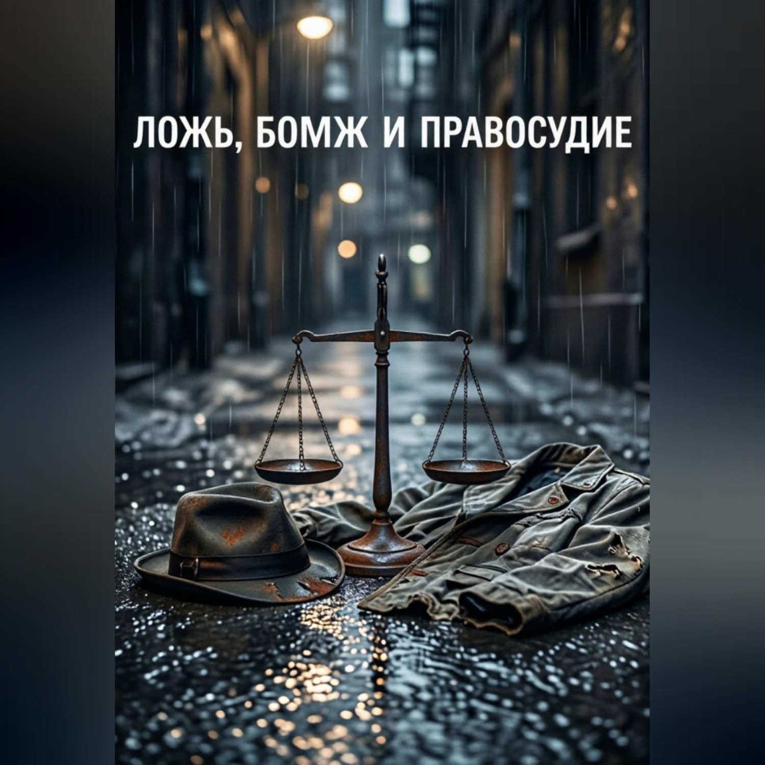 Обложка книги «Ложь, бомж и правосудие»