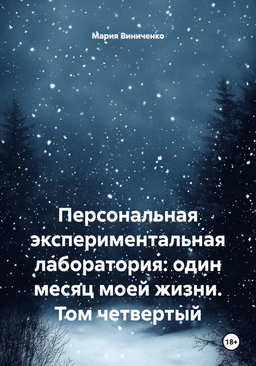 Обложка книги «Персональная экспериментальная лаборатория: один месяц моей жизни. Том четвертый»