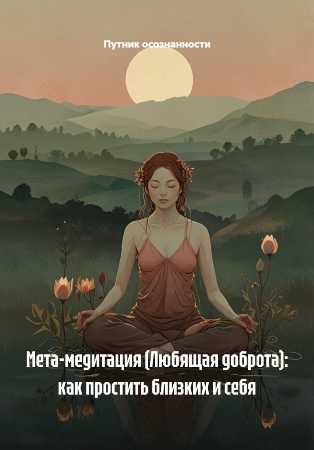 Обложка книги «Мета-медитация (Любящая доброта): как простить близких и себя»