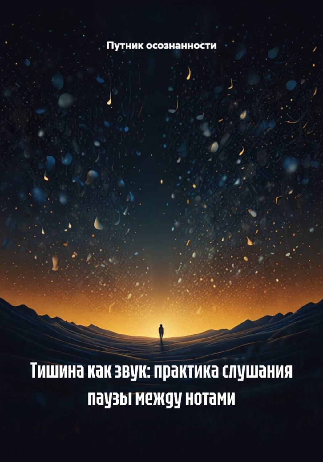 Обложка книги «Тишина как звук: практика слушания паузы между нотами»