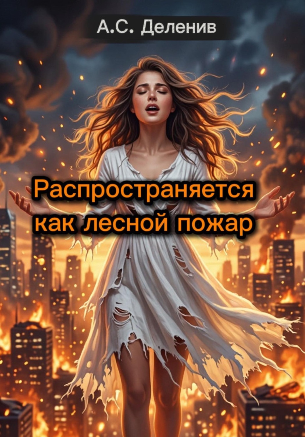 Обложка книги «Распространяется как лесной пожар»