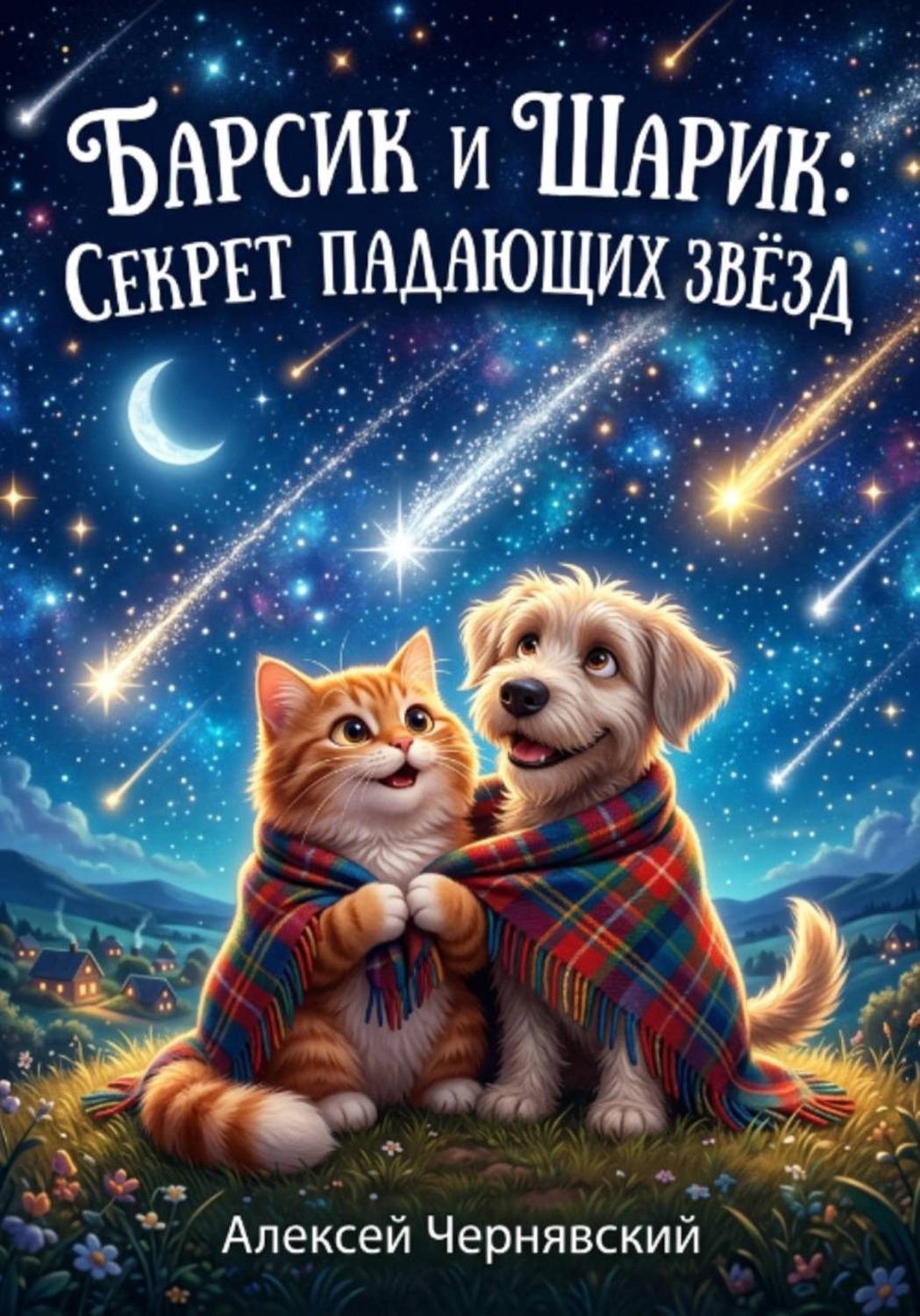 Обложка книги «Барсик и Шарик: Секрет падающих звёзд»