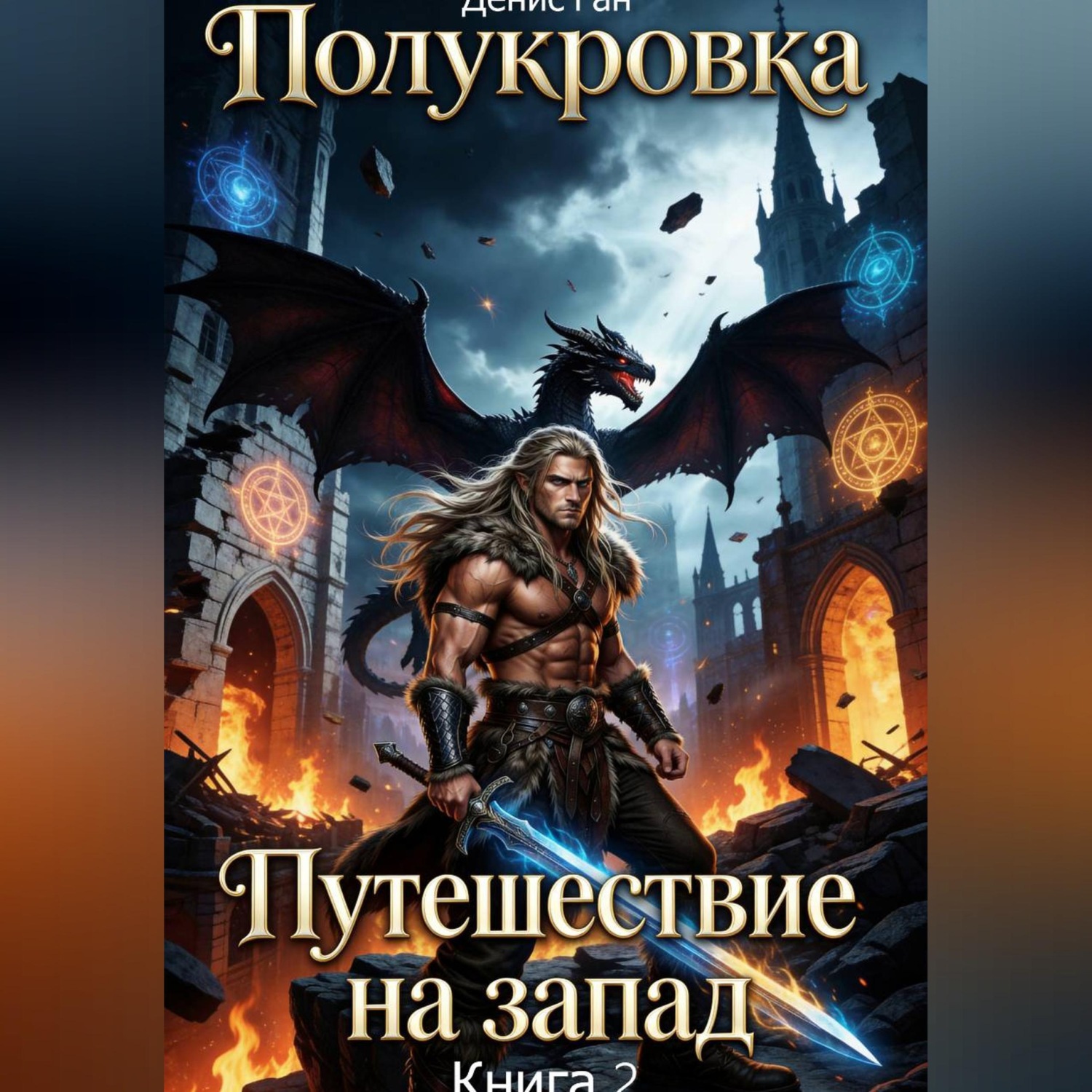 Обложка книги «Полукровка. Книга 2. Путешествие на запад.»