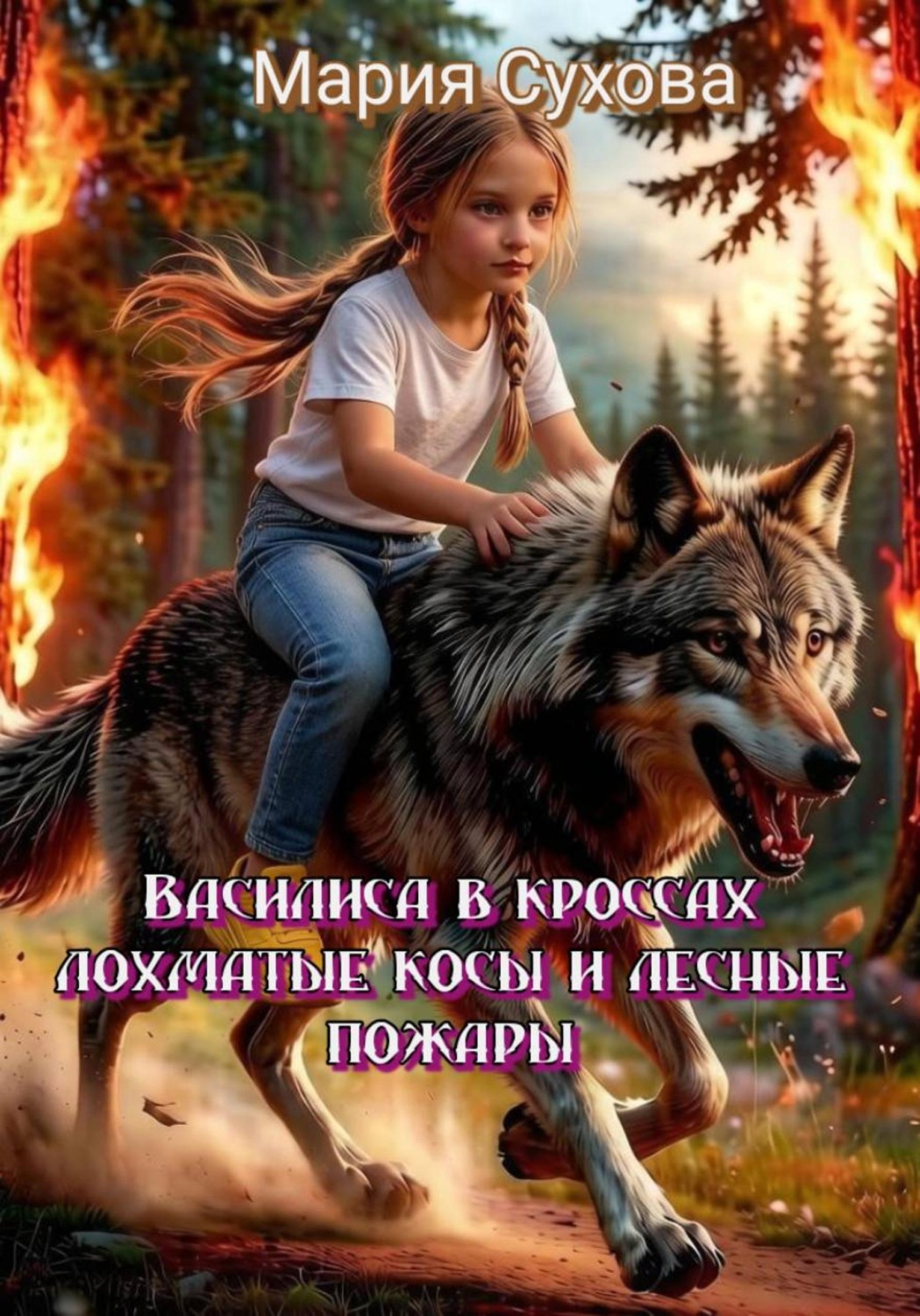 Обложка книги «Василиса в кроссах лохматые косы и лесные пожары»