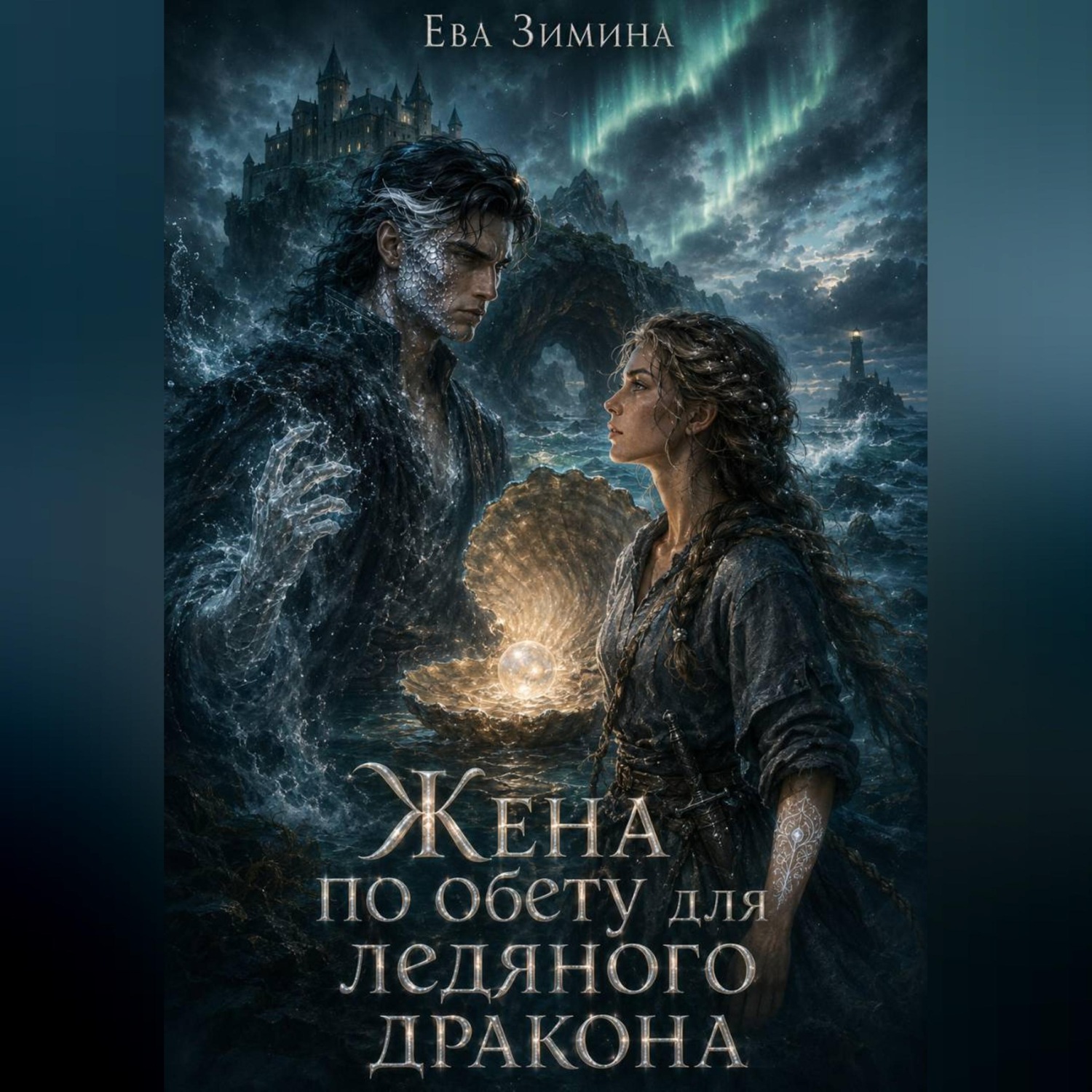 Обложка книги «Жена по обету для ледяного дракона»
