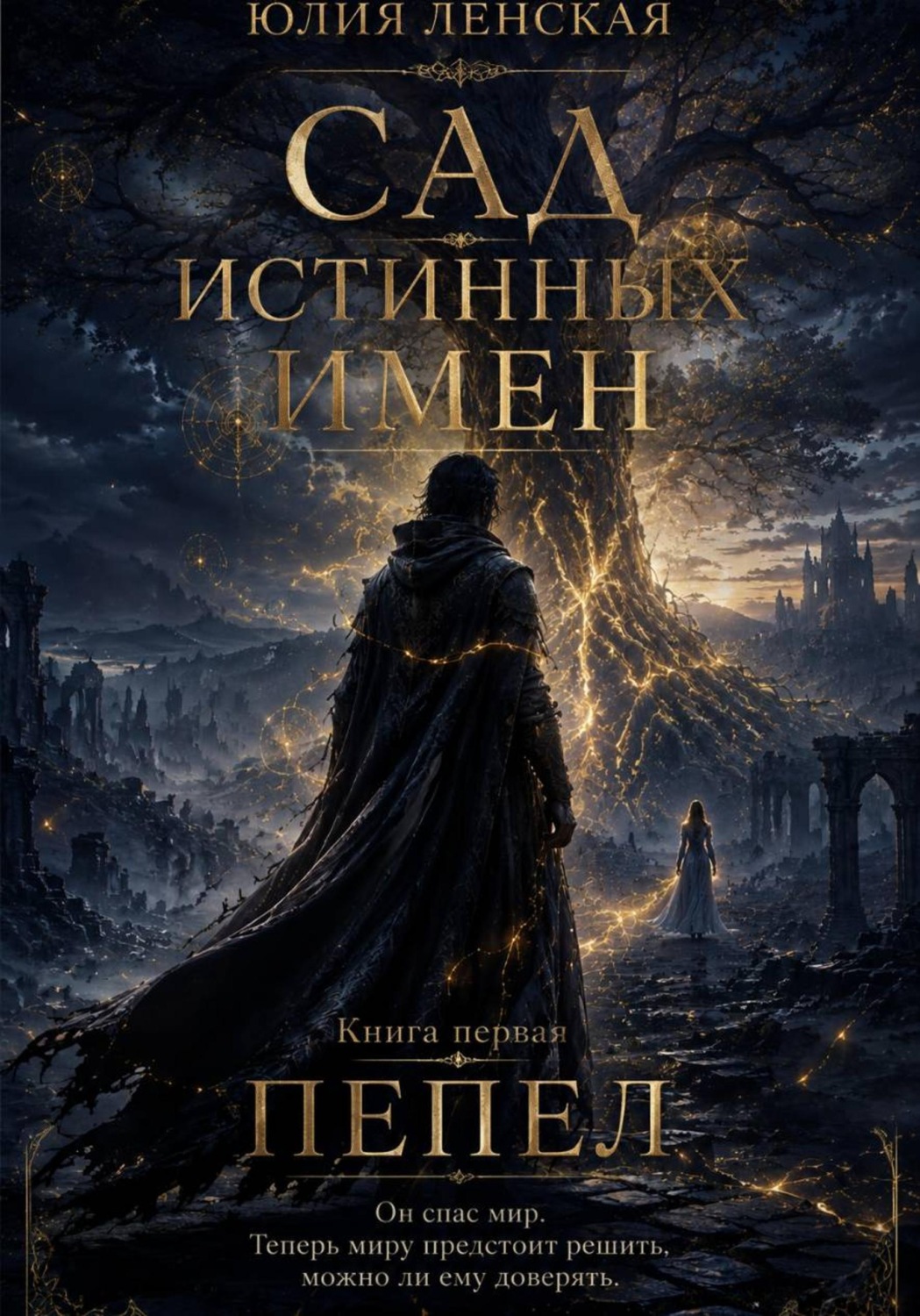 Обложка книги «Сад истинных имен. Пепел. Книга первая»