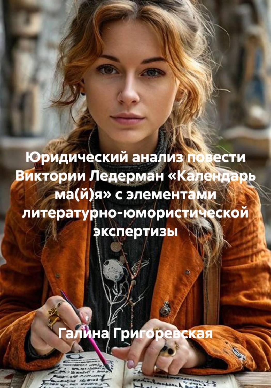 Обложка книги «Юридический анализ повести Виктории Ледерман «Календарь ма(й)я» с элементами литературно-юмористической экспертизы»