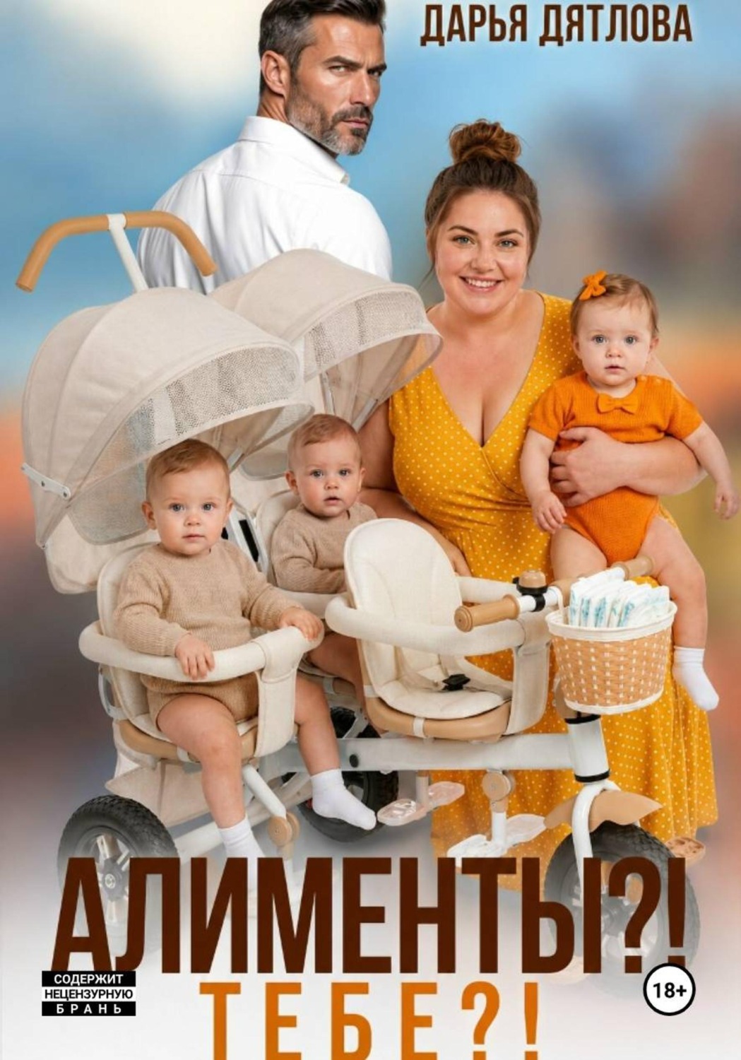 Обложка книги «Алименты? Тебе?»