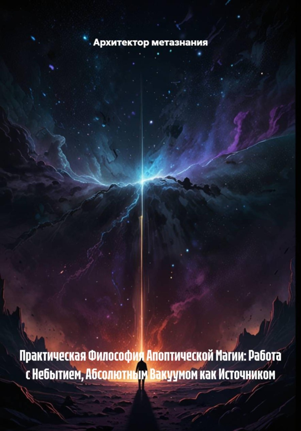 Обложка книги «Практическая Философия Апоптической Магии: Работа с Небытием, Абсолютным Вакуумом как Источником»