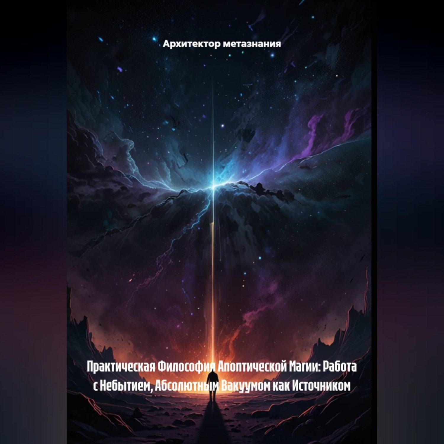 Обложка книги «Практическая Философия Апоптической Магии: Работа с Небытием, Абсолютным Вакуумом как Источником»