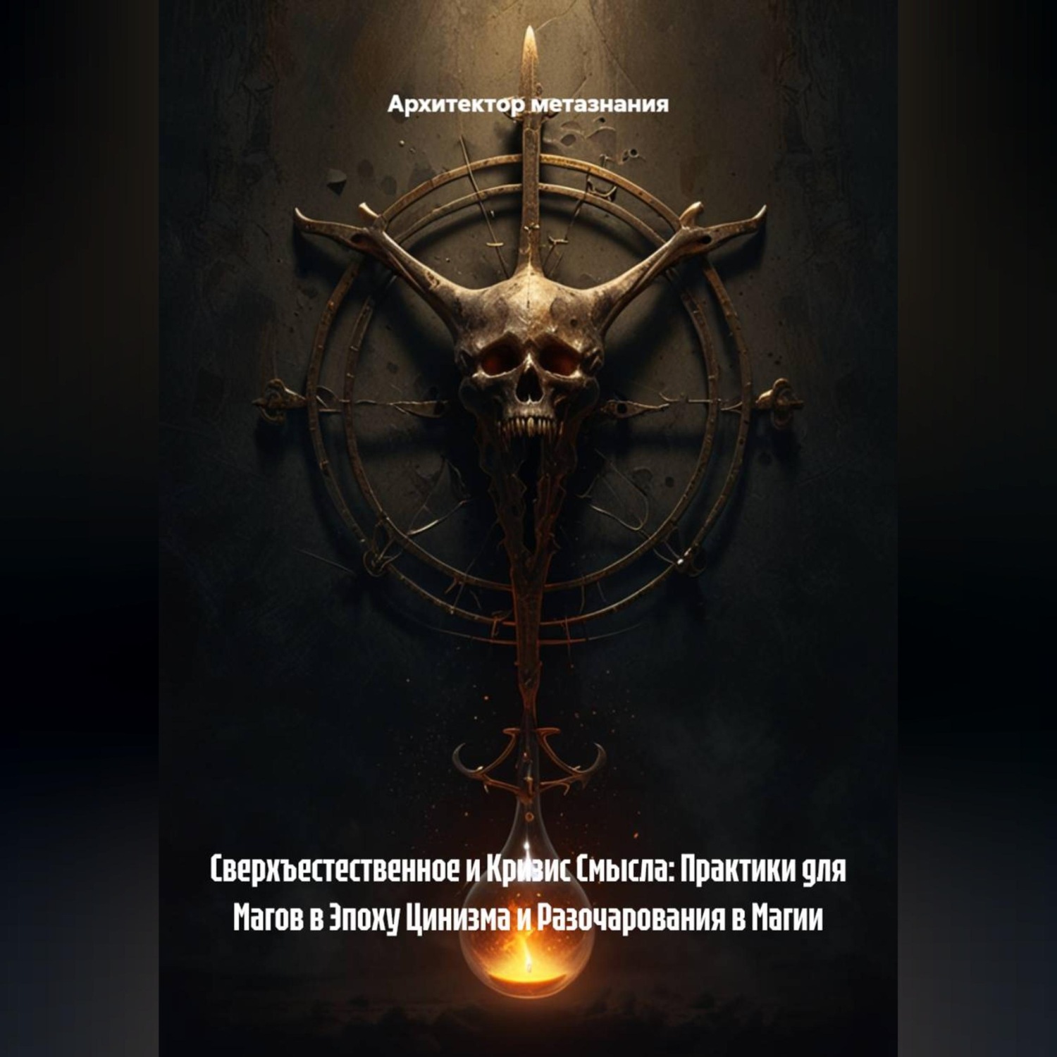 Обложка книги «Сверхъестественное и Кризис Смысла: Практики для Магов в Эпоху Цинизма и Разочарования в Магии»