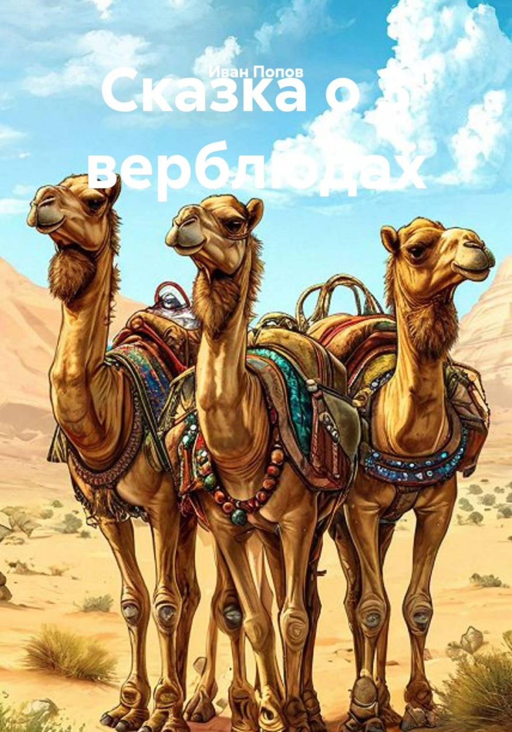 Обложка книги «Сказка о 3 верблюдах»