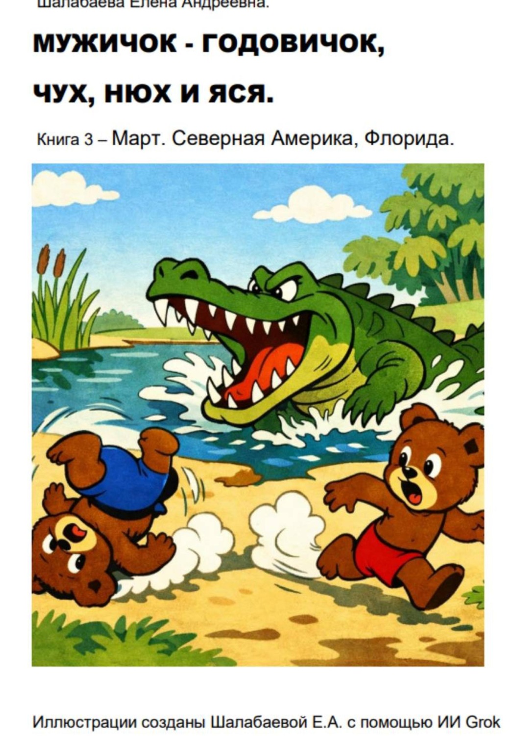 Обложка книги «Книга 3. Март. Северная Америка, Флорида»