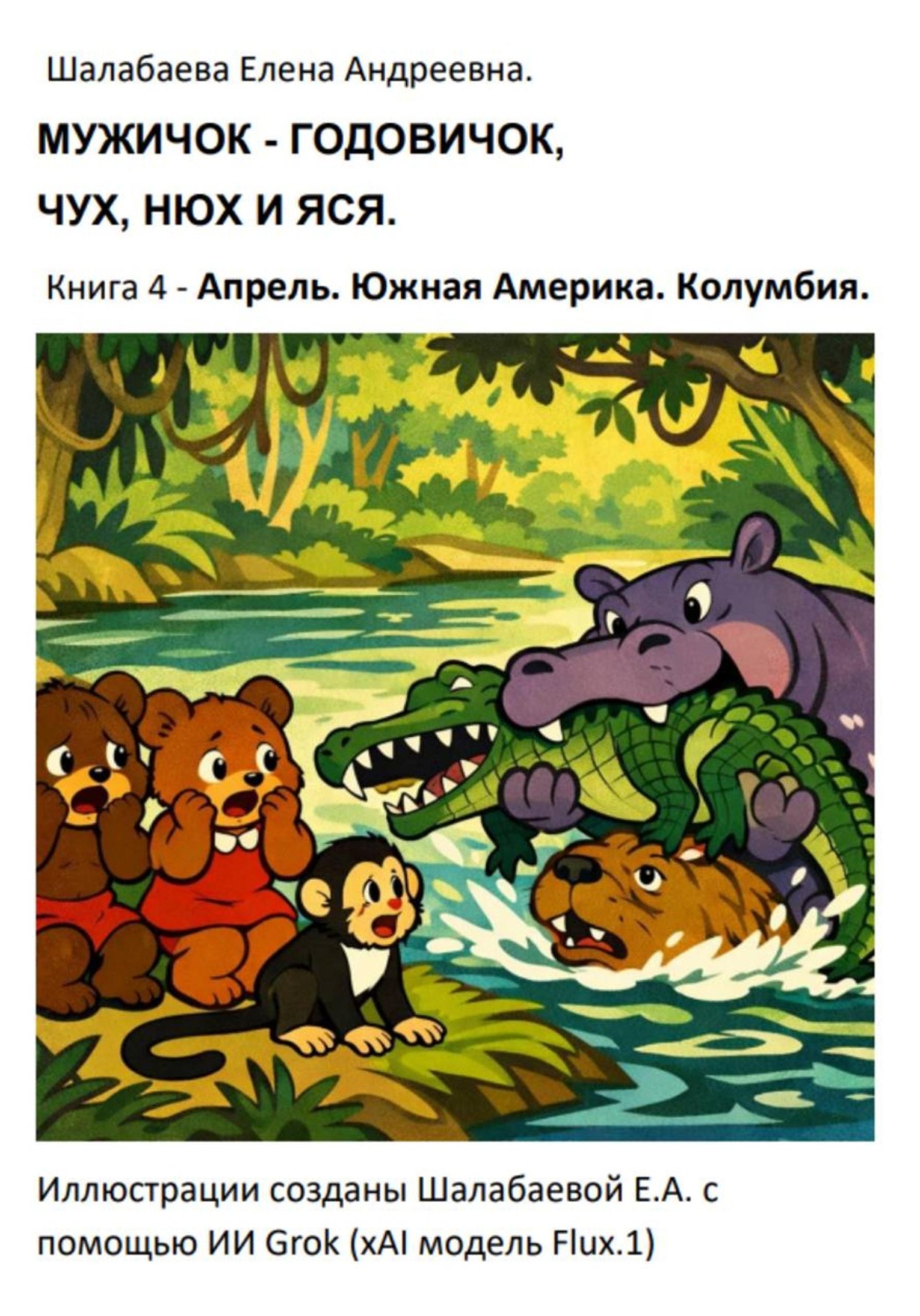 Обложка книги «Книга 4. Апрель. Южная Америка. Колумбия»