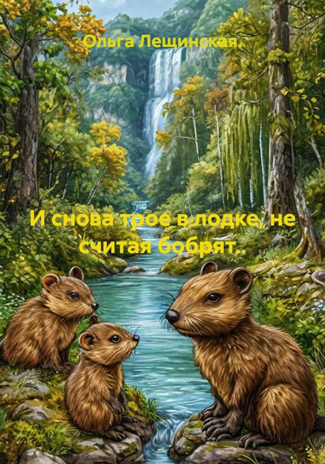 Обложка книги «И снова трое в лодке, не считая бобрят...»