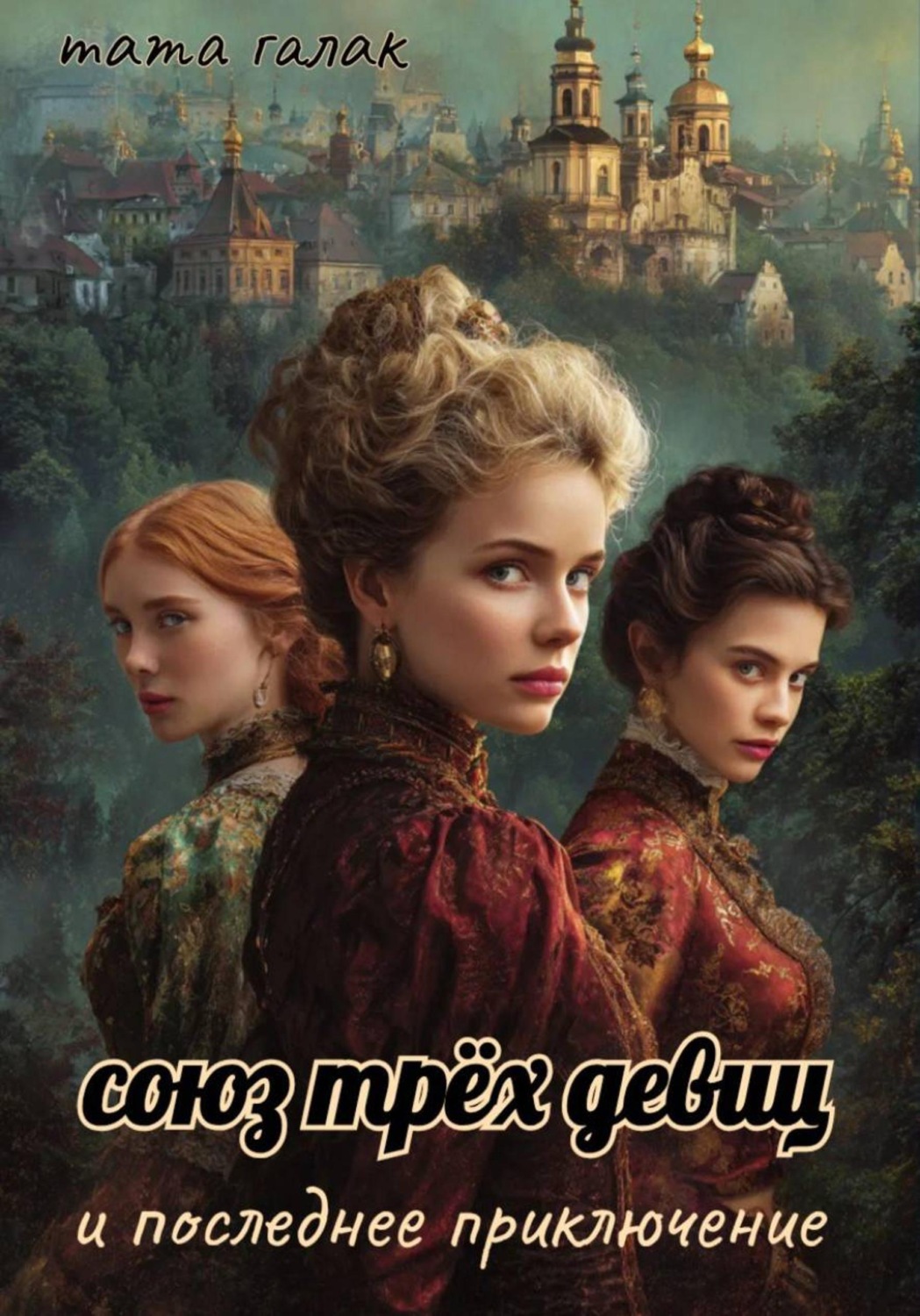 Обложка книги «Союз трёх девиц и последнее приключение»