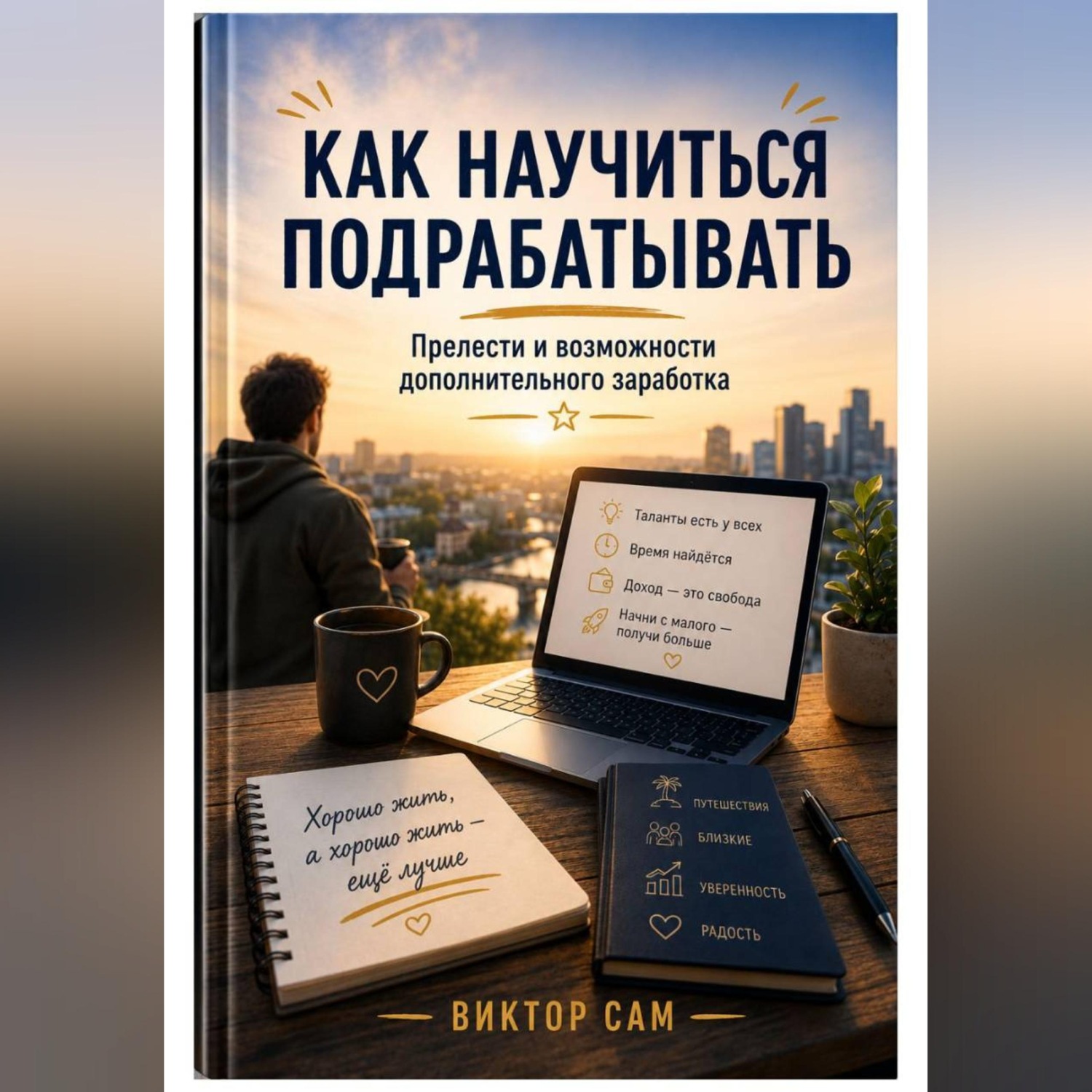Обложка книги «Как научиться подрабатывать. Прелести и возможности дополнительного заработка»