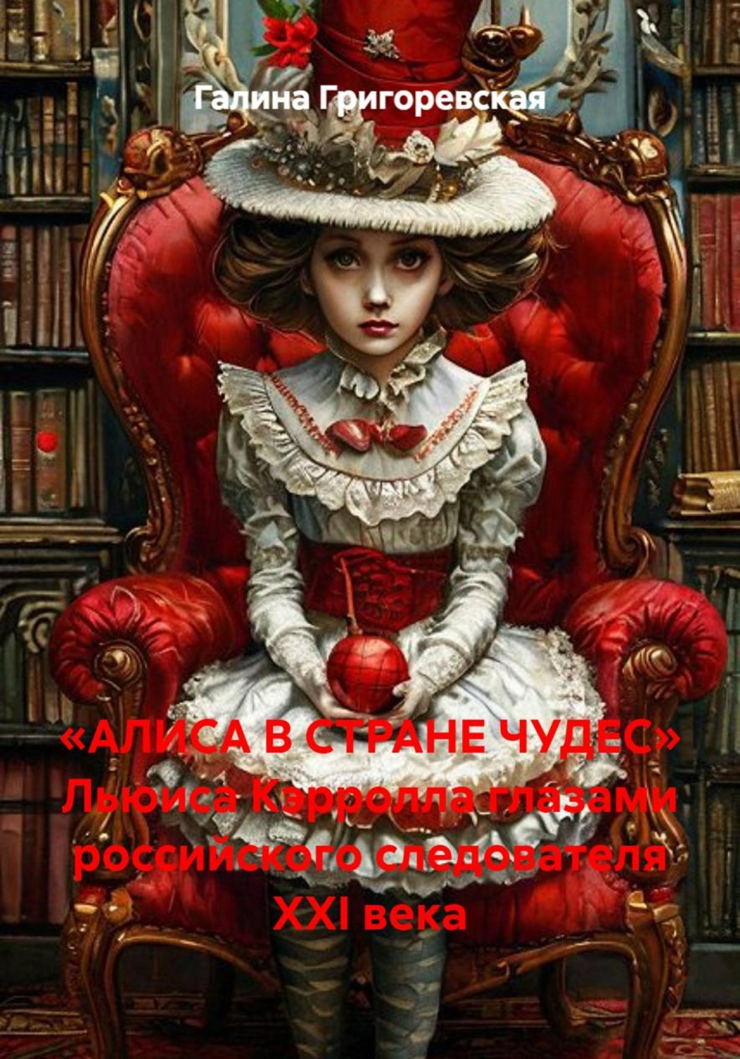 Обложка книги ««АЛИСА В СТРАНЕ ЧУДЕС» Льюиса Кэрролла глазами российского следователя ХХI века»