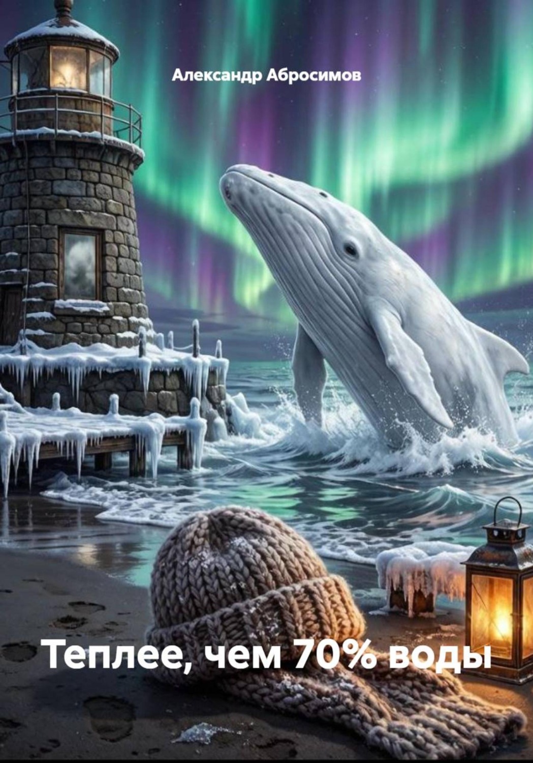 Обложка книги «Теплее, чем 70% воды»