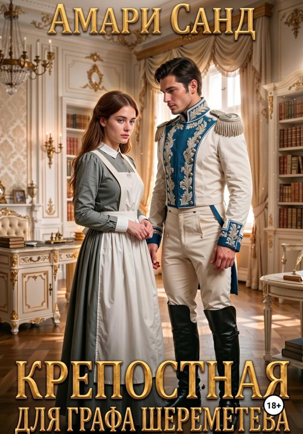 Обложка книги «Крепостная для графа Шереметева»