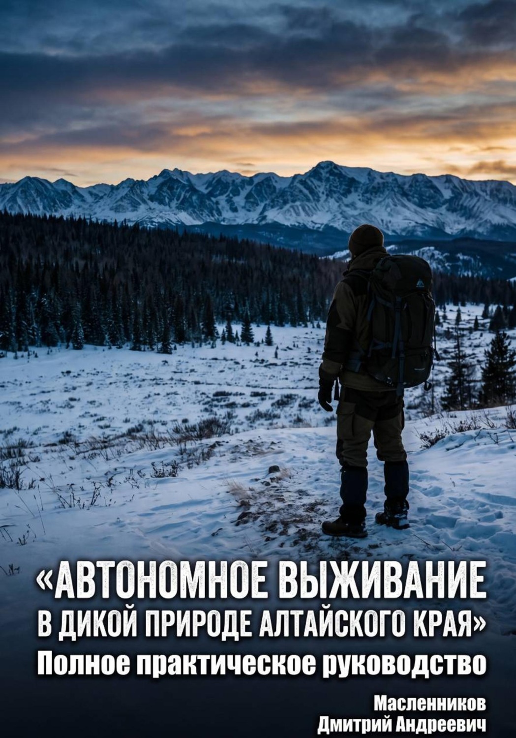 Обложка книги «Автономное выживание в дикой природе Алтайского края»