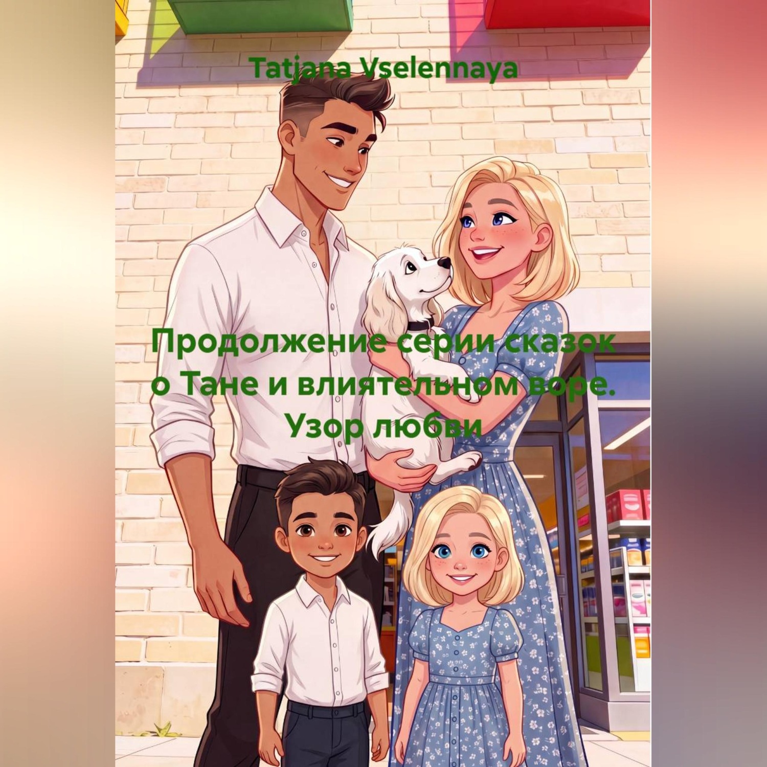 Обложка книги «Продолжение серии сказок о Тане и влиятельном воре. Узор любви»