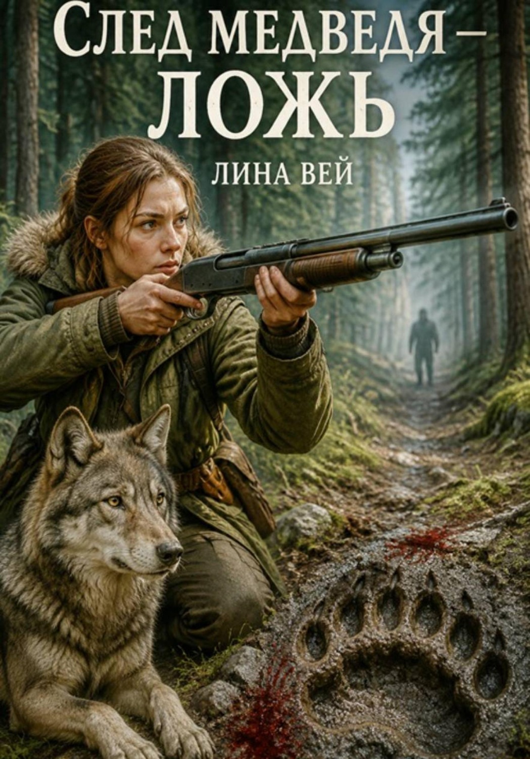 Обложка книги «След медведя — ложь»