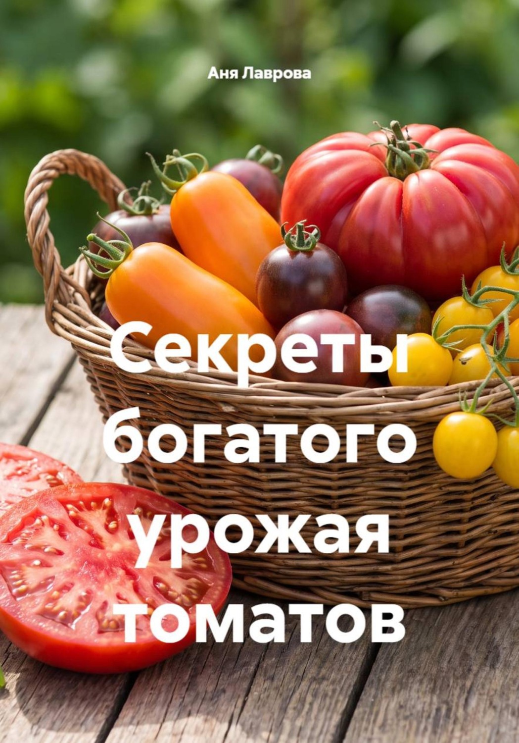 Обложка книги «Секреты богатого урожая томатов»