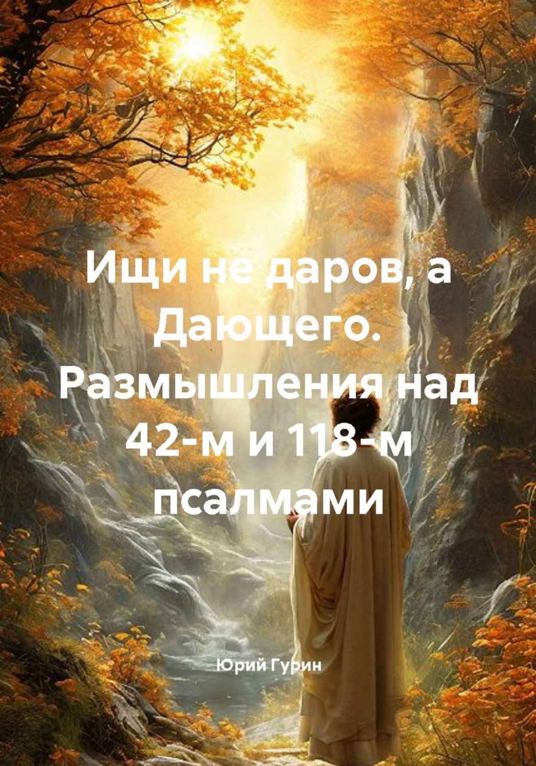Обложка книги «Ищи не даров, а Дающего. Размышления над 42-м и 118-м псалмами»