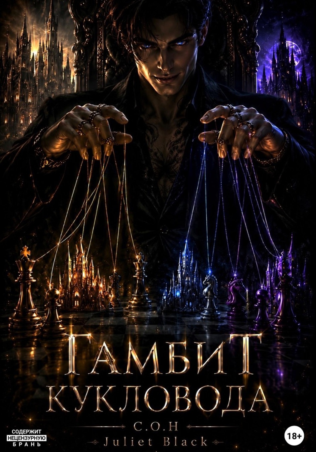 Обложка книги «Гамбит Кукловода»