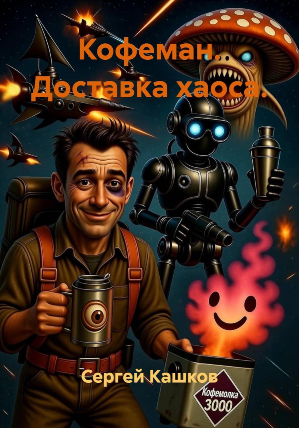 Обложка книги «Кофеман. Доставка хаоса»