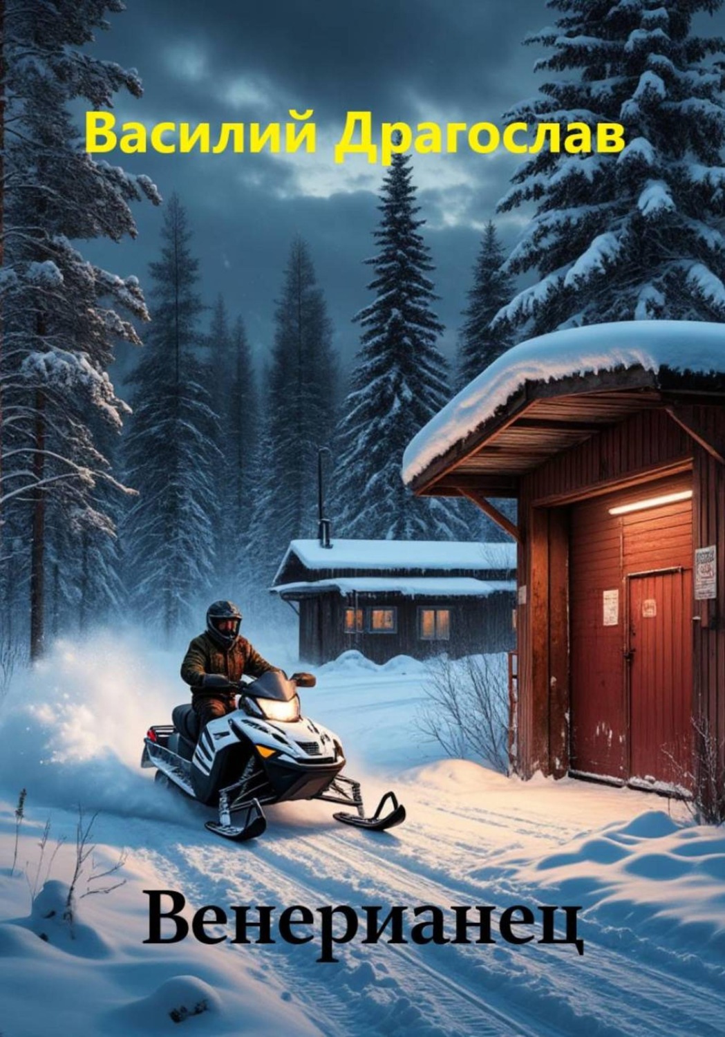 Обложка книги «Венерианец»