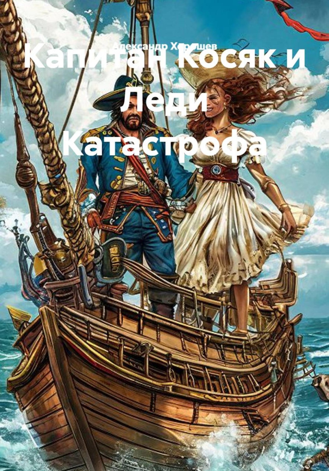 Обложка книги «Капитан Косяк и Леди Катастрофа»