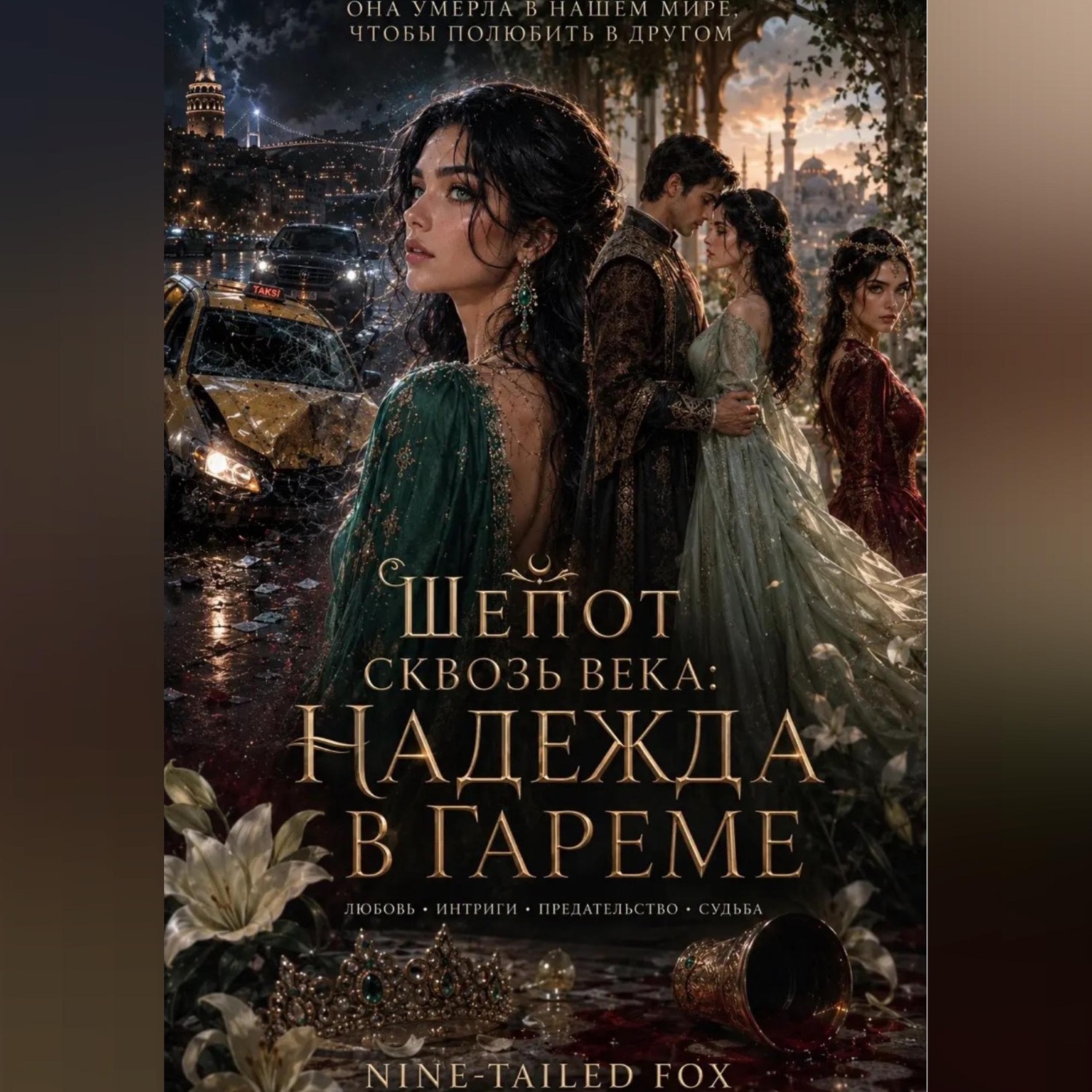 Обложка книги «Шёпот сквозь века: Надежда в гареме»