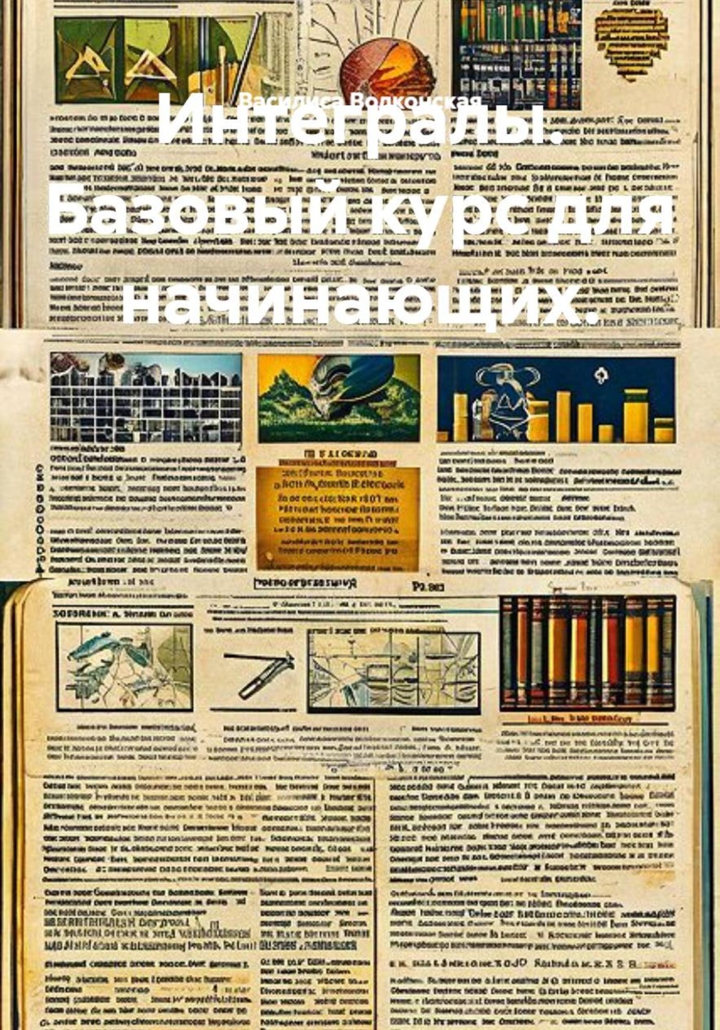 Обложка книги «Интегралы. Базовый курс для начинающих.»
