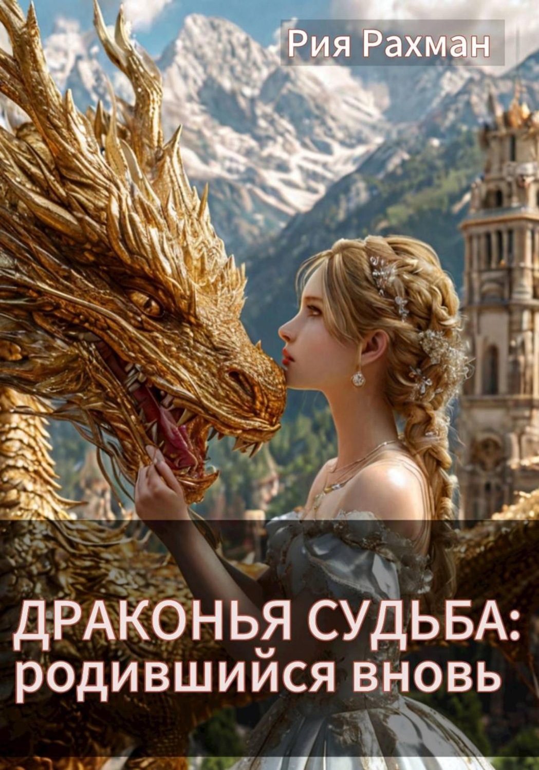 Обложка книги «Драконья судьба: родившийся вновь»