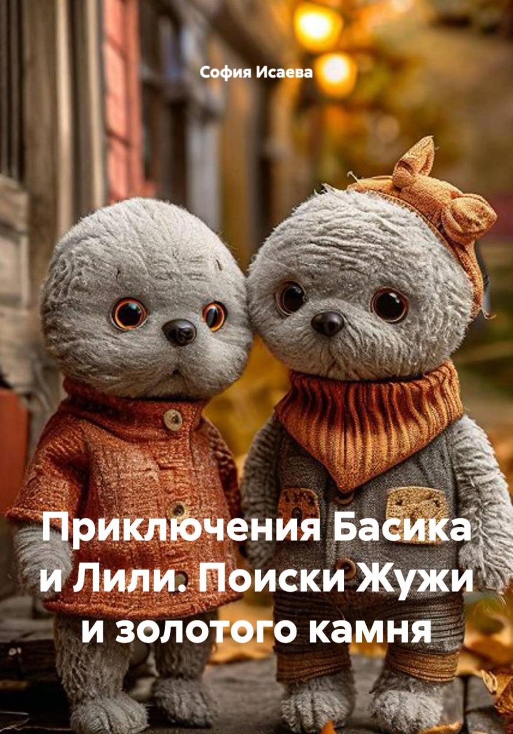Обложка книги «Приключения Басика и Лили. Поиски Жужи и золотого камня»