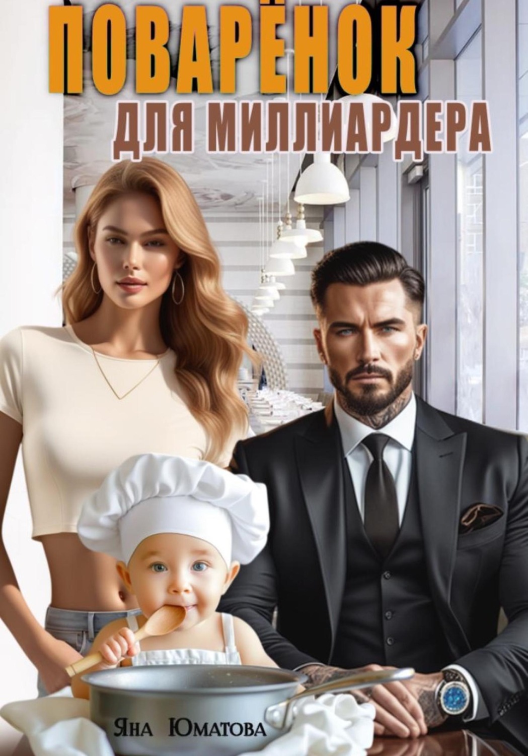 Обложка книги «Поваренок для миллиардера»