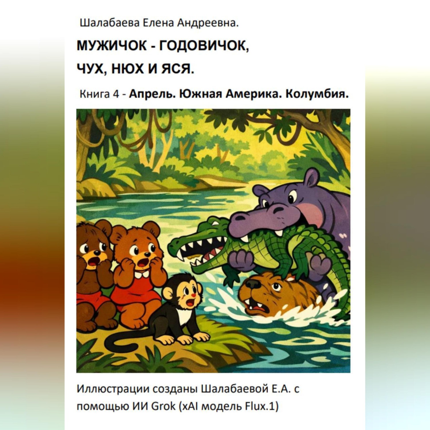 Обложка книги «Книга 4 - Апрель. Южная Америка. Колумбия.»