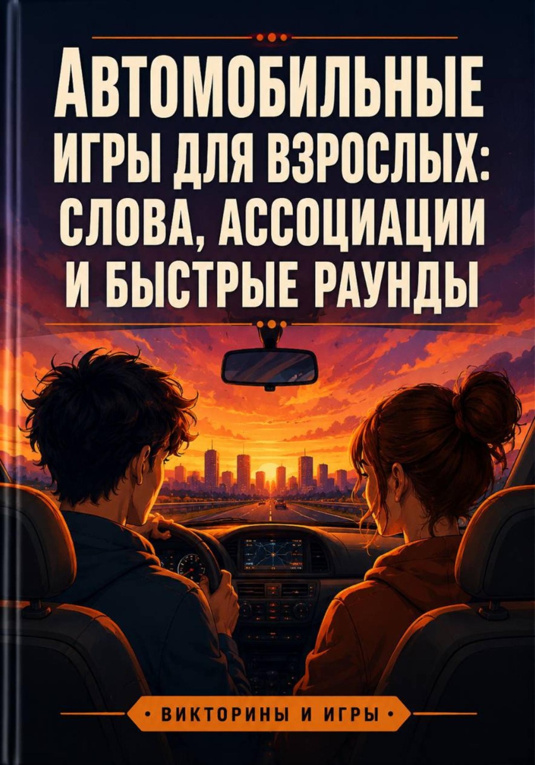 Обложка книги «Автомобильные игры для взрослых: слова, ассоциации и быстрые раунды»