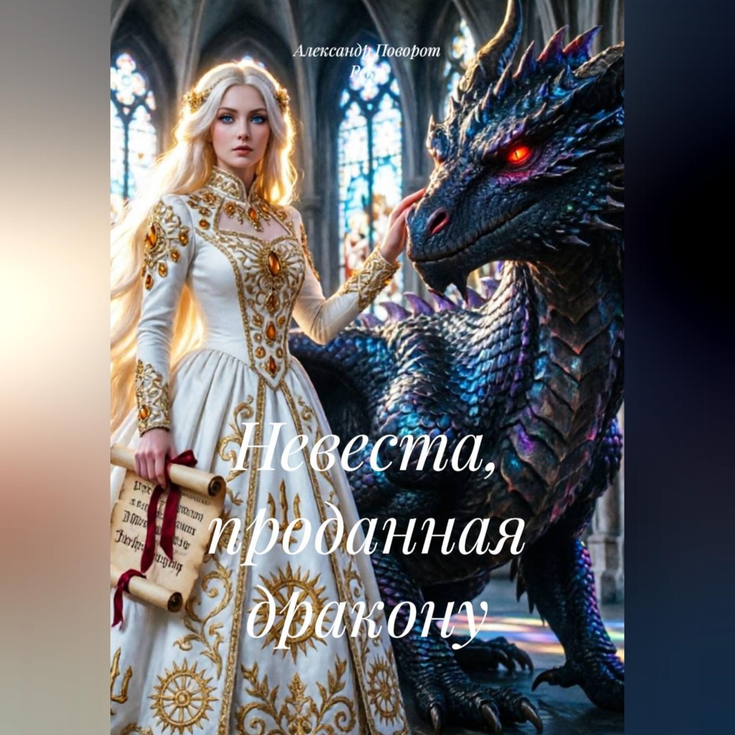 Обложка книги «Невеста, проданная дракону»