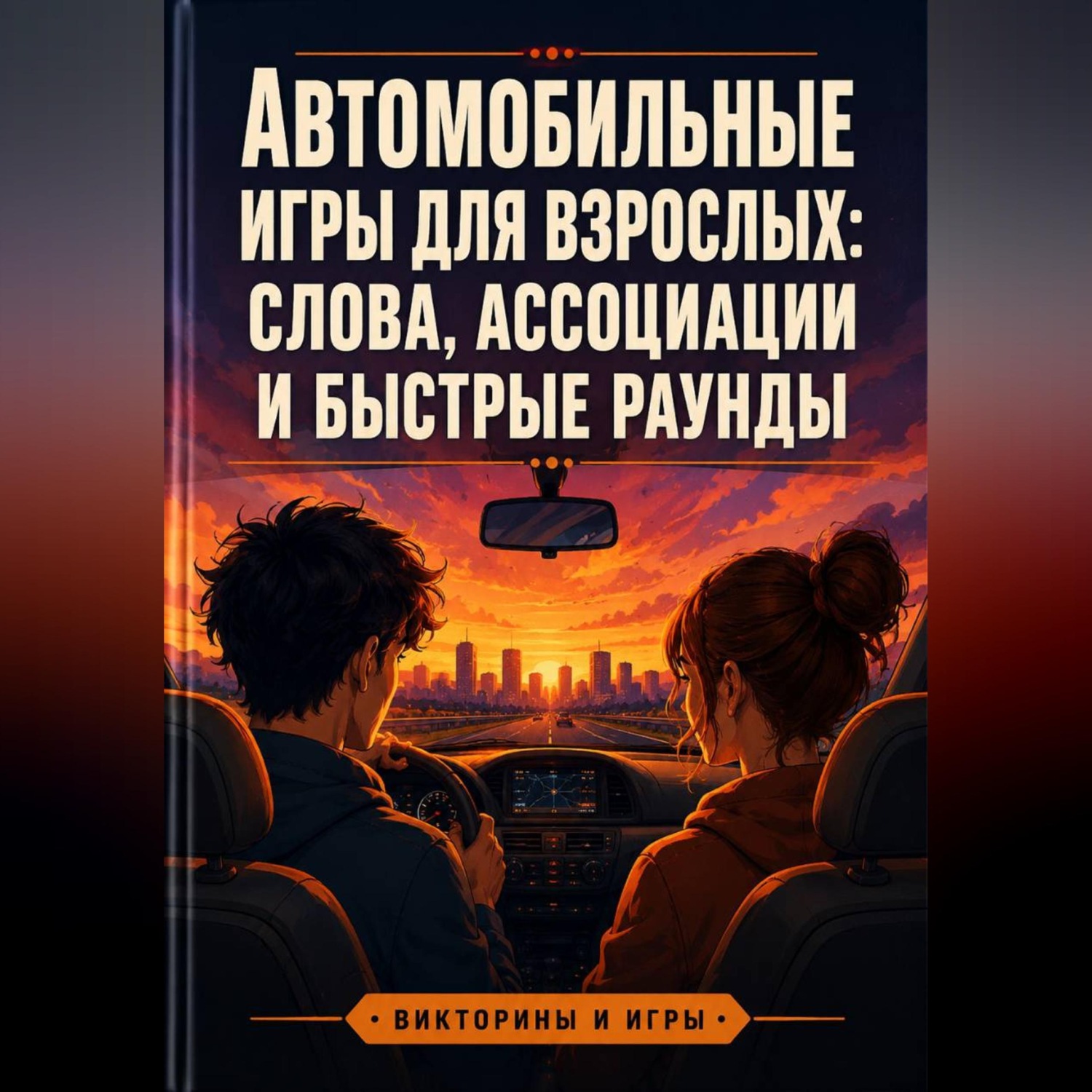 Обложка книги «Автомобильные игры для взрослых: слова, ассоциации и быстрые раунды»