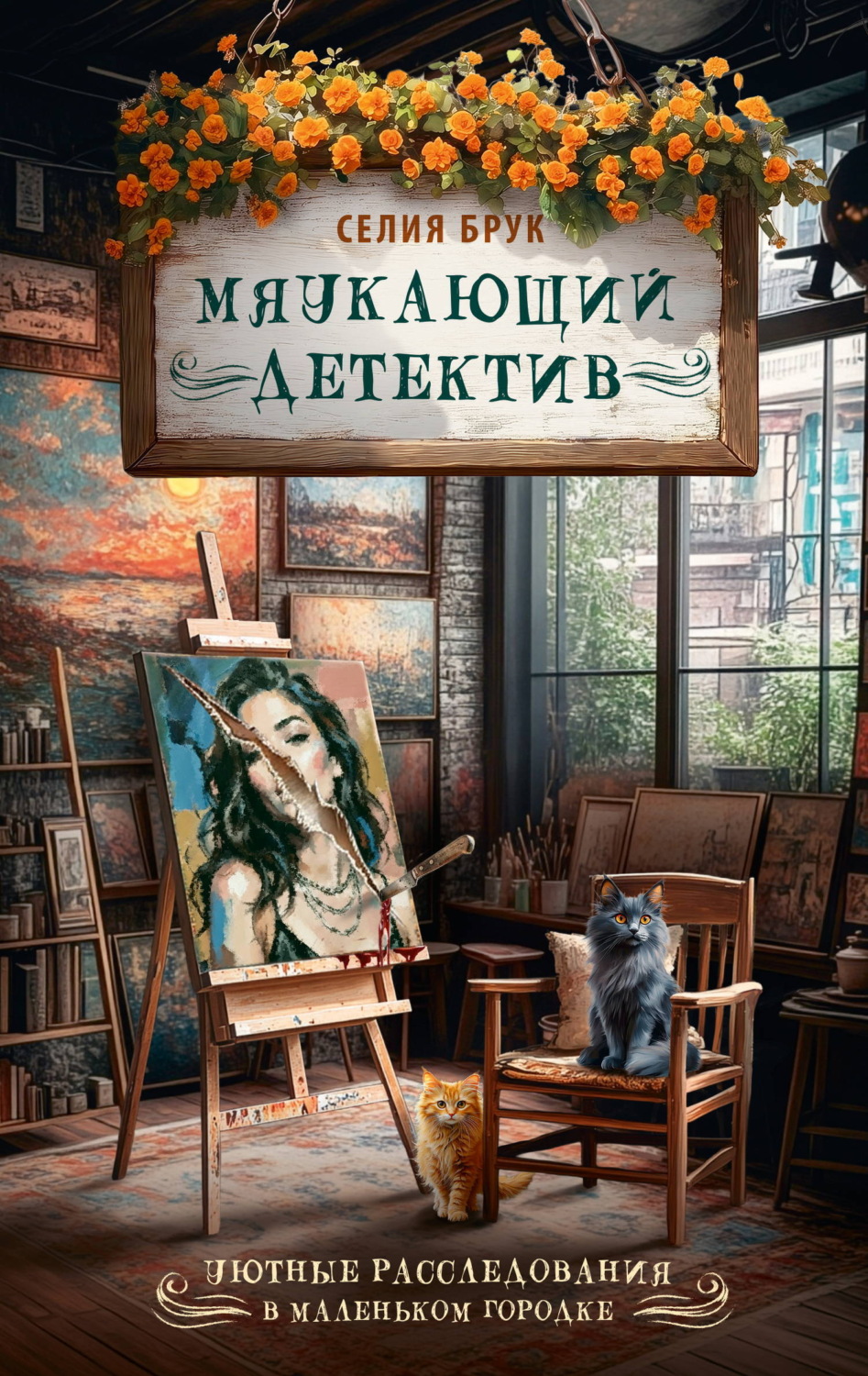 Обложка книги «Мяукающий детектив»