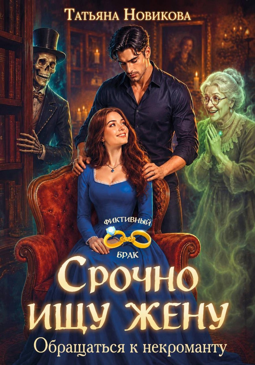 Обложка книги «Срочно ищу жену. Обращаться к некроманту»