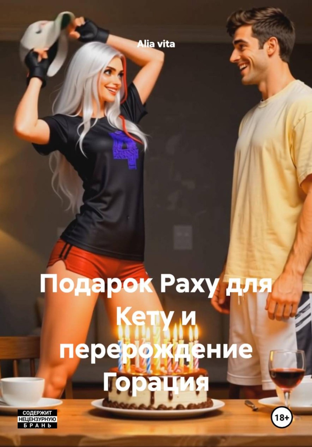 Обложка книги «Подарок Раху для Кету и перерождение Горация»