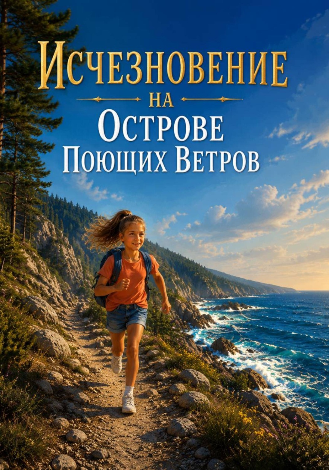Обложка книги «Исчезновение на Острове Поющих Ветров»