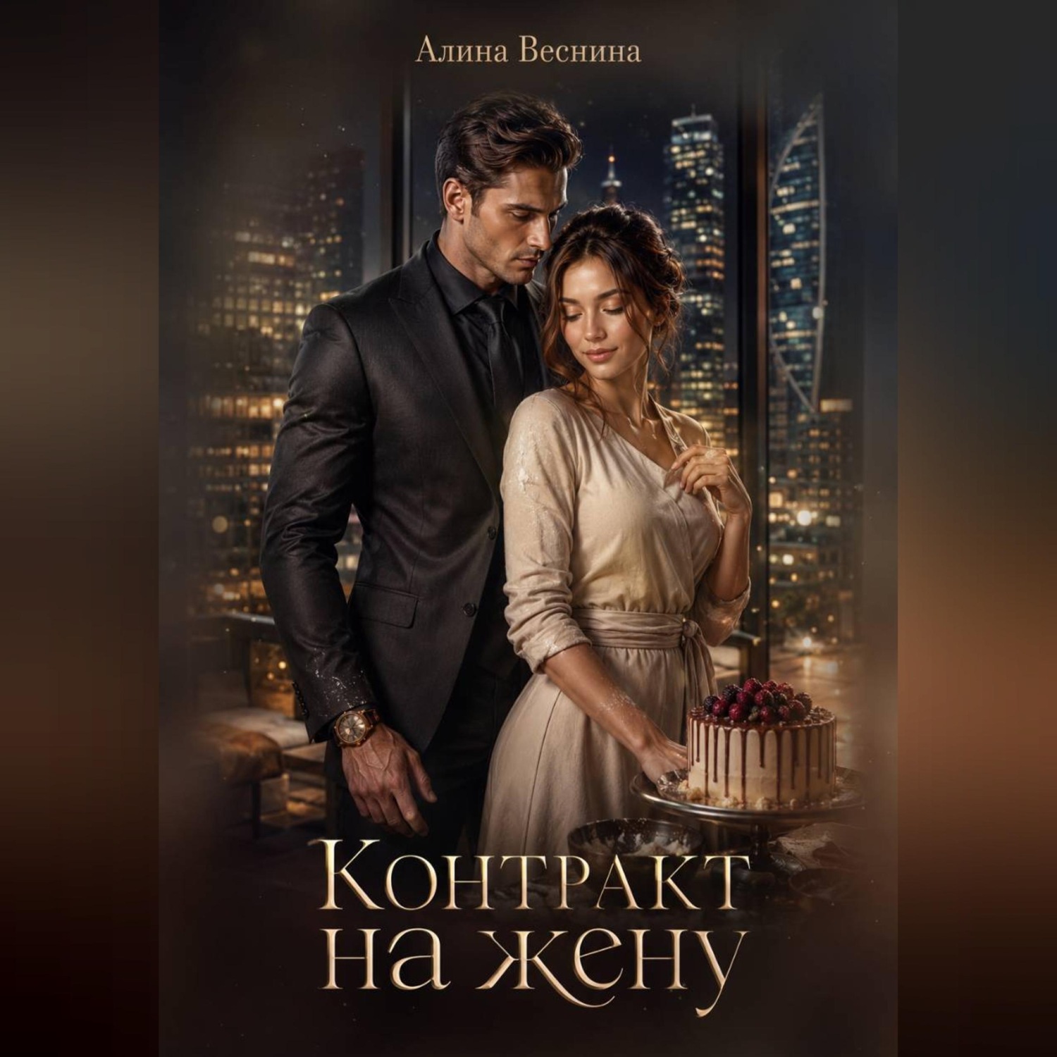 Обложка книги «Контракт на жену»