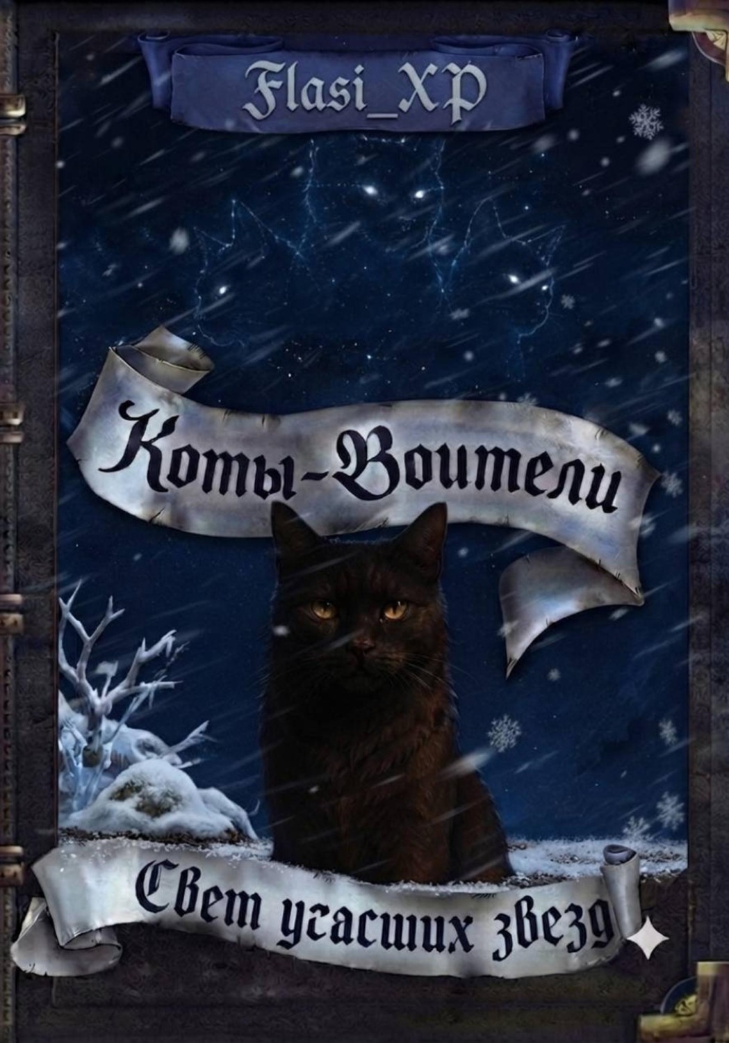 Обложка книги «Коты Воители: Свет Угасших Звёзд»