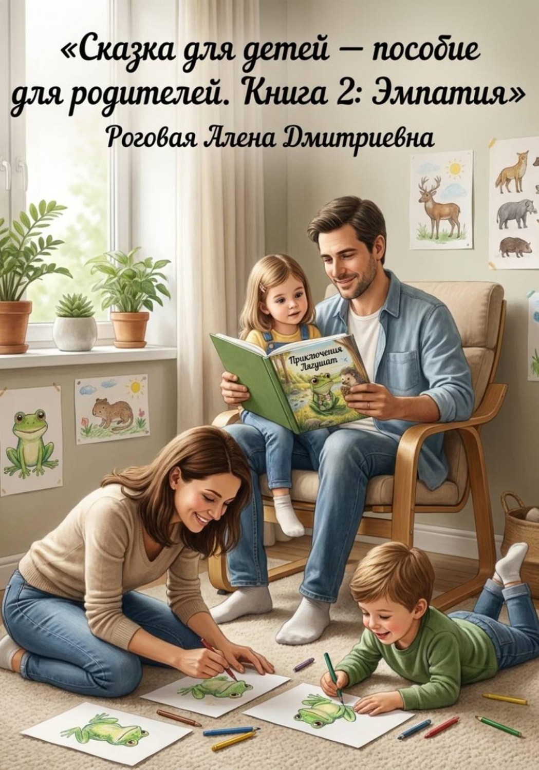 Обложка книги «"Сказка для детей - пособие для родителей" Книга вторая. Эмпатия»