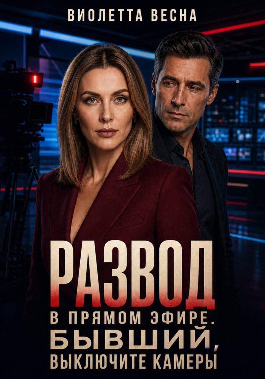 Обложка книги «Развод в прямом эфире. Бывший, выключите камеры»